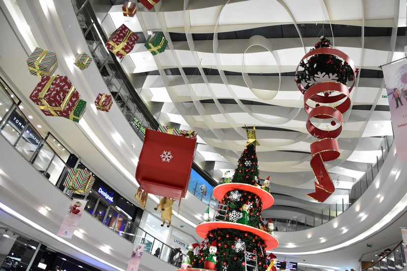 City Centre beirut lighting of the Christmas tree
